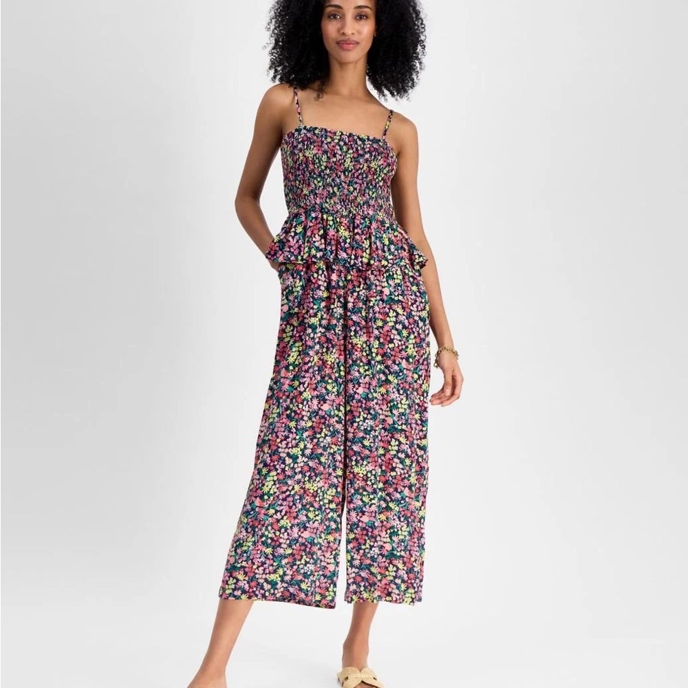 Tommy Hilfiger Country Flair Peplum Jumpsuit